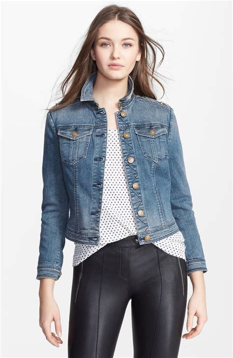 black burberry denim jacket|Burberry denim jacket price.